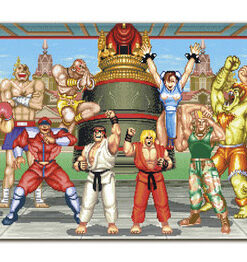 DESK MAT XL  STREET FIGHTER VIDEOGAMES - CANCELLERIA/SCUOLA