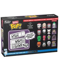 Disney Bitty Funko Pop 4 Figura Nightmare Before Christmas Con Sorpresa 2