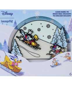 Disney By Loungefly Enamel 3" Pins Mickey E Friends Winter Wonderland 3" Edizione Limitata 8 Cm Loungefly