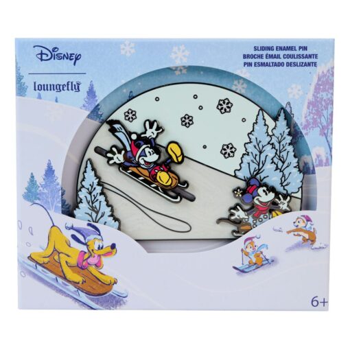 Disney By Loungefly Enamel 3" Pins Mickey E Friends Winter Wonderland 3" Edizione Limitata 8 Cm Loungefly