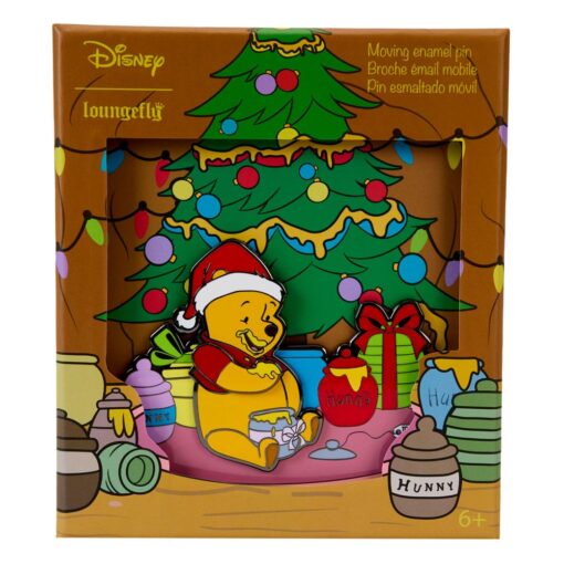 Disney By Loungefly Enamel 3" Pins Winnie The Pooh Honey Present 3" Edizione Limitata 8 Cm Loungefly