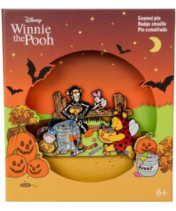 Disney By Loungefly Enamel Spilla Winnie The Pooh Trick R Treat Moving Edizione Limitata 8 Cm Loungefly