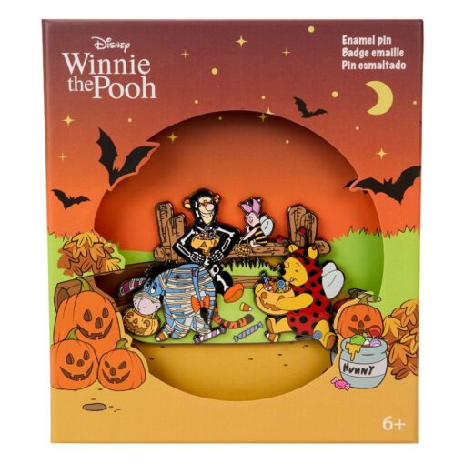 Disney By Loungefly Enamel Spilla Winnie The Pooh Trick R Treat Moving Edizione Limitata 8 Cm Loungefly