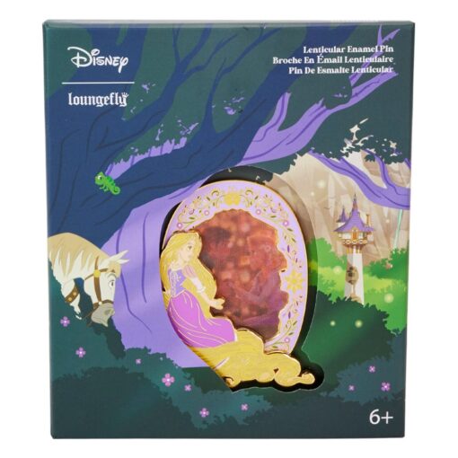 Disney By Loungefly Sliding Enamel Spilla Princess Rapunzel Edizione Limitata 8 Cm Loungefly