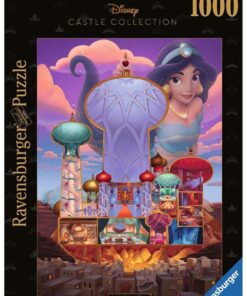 Disney Castle Collection Jigsaw Puzzle Jasmine (aladdin) (1000 Pezzi) Ravensburger