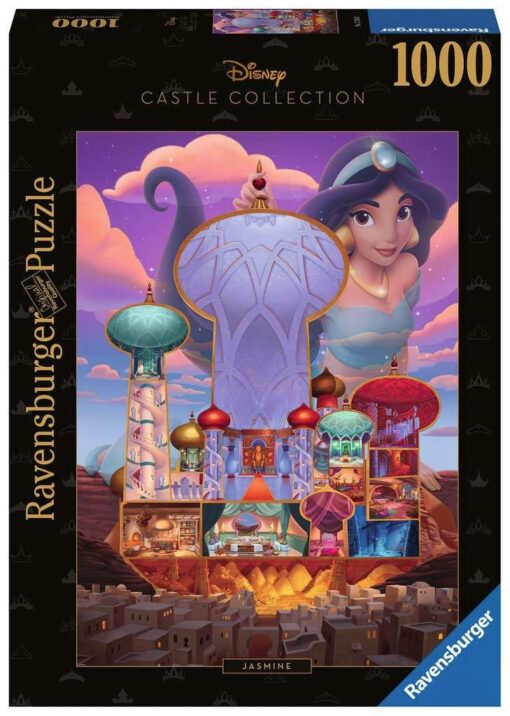 Disney Castle Collection Jigsaw Puzzle Jasmine (aladdin) (1000 Pezzi) Ravensburger