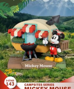 Disney D-Stage Campsite Series PVC Diorama Mickey Mouse 10 Cm Beast Kingdom Toys