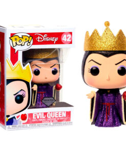 Disney  Funko Pop Vinile Figura Regina Cattiva con Glitter Esclusiva 9 cm