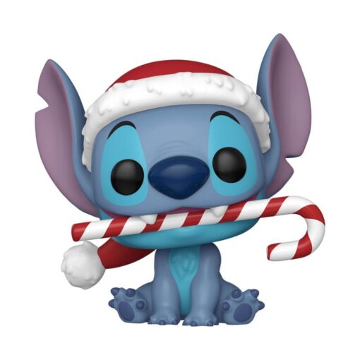 Disney Lilo & Stitch Pop! Figure Vinile Stitch con Bastone di Zucchero 9Cm Funko