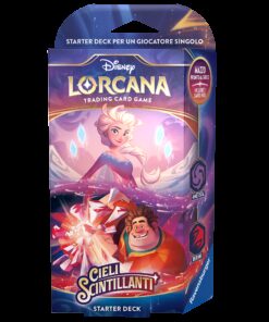 Disney Lorcana Cieli Scintillanti Starter Deck Ametista/Rubino ITA Ravensburger