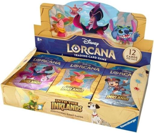 Disney Lorcana Into the Inklands Booster Box 24 Buste (ENG) Ravensburger