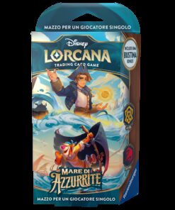 Disney Lorcana Mare di Azzurrite Starter Deck Ambra/Rubino ITA Ravensburger