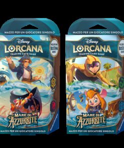 Disney Lorcana Mare di Azzurrite Starter Deck Bundle ITA Ravensburger