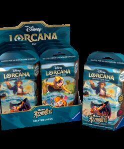 Disney Lorcana Mare di Azzurrite Starter Deck Display (8) ITA Ravensburger