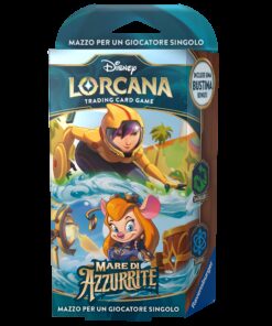 Disney Lorcana Mare di Azzurrite Starter Deck Smeraldo/Zaffiro ITA Ravensburger