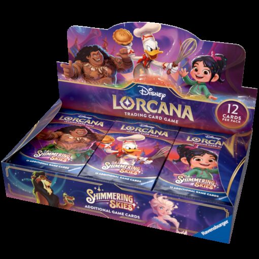 Disney Lorcana Shimmering Skies Booster Box 24 Buste (ENG) Ravensburger