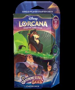 Disney Lorcana Shimmering Skies Starter Deck Emerald/Steel ENG Ravensburger