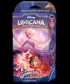 Disney Lorcana Shimmering Skies Starter Deck Emerald/Steel ENG Ravensburger