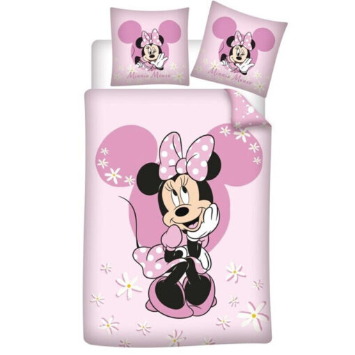 Disney Minnie Policotton Copripiumino Letto 90cm Disney