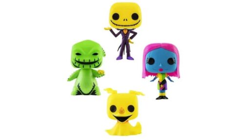 Disney Pop! Movies Vinile Figura 4-pack Nightmare Before Natale (emea) 9 Cm Funko