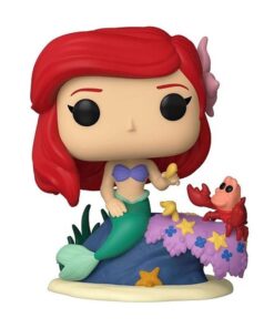 Disney Princess Pop! Figure in Vinile Ariel e Sebastian 9 Cm Funko