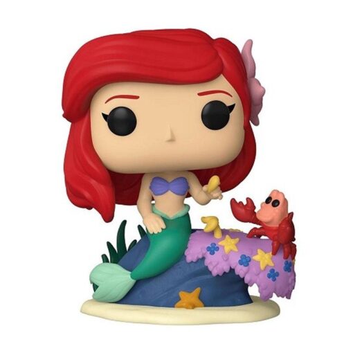 Disney Princess Pop! Figure in Vinile Ariel e Sebastian 9 Cm Funko