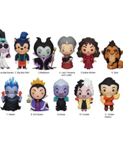 Disney Pvc Bag Clips Villains Series 3  Con Figure Int.