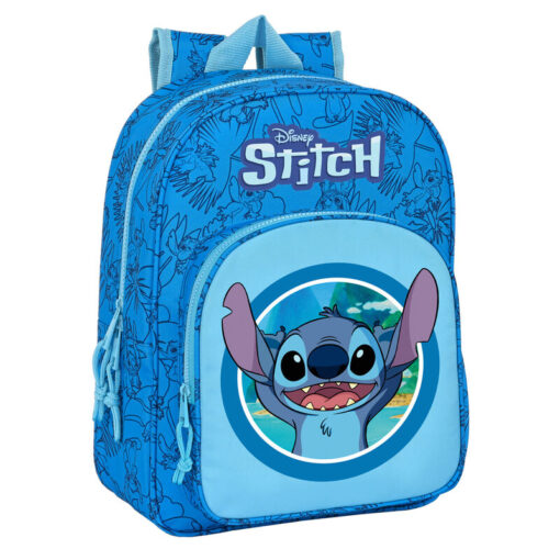 Disney Stitch Regolabile Zaino 34cm Safta