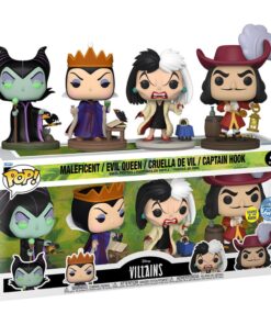 Disney Villains Pop! Movies Vinile Figura 4-pack Villains (gw)(emea) 9 Cm Funko