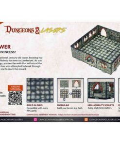 D&L  STONE TOWER Miniature E Modellismo Archon Games