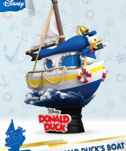 Donal Duck Statua La Barca di Paperino D-Stage Diorama 15 cm Beast Kingdom