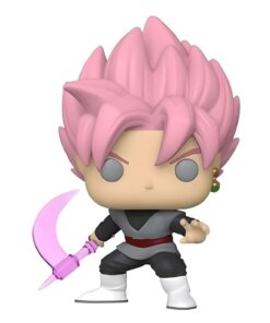 Dragon Ball Super Funko Pop! Figura Black Goku Super Saiyan Rosa Glow 9 Cm