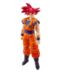 Dragon Ball Super S.h. Figuarts Action Figure in PVC Goku Super Saiyan God 15 Cm