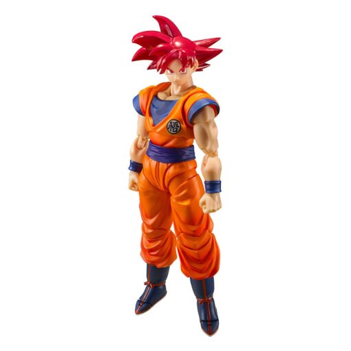 Dragon Ball Super S.h. Figuarts Action Figure in PVC Goku Super Saiyan God 15 Cm