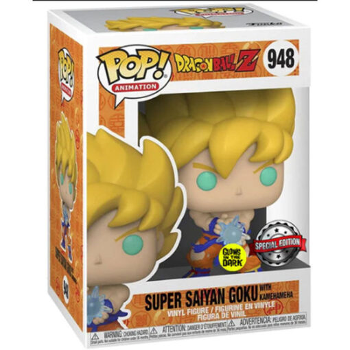 Dragon Ball Z Pop! Animation Figure in Vinile Goku Super Saiyan Esclusiva Funko