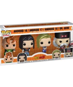 Dragon Ball Z Pop! Animation Vinile Figura 4-pack Androidi 9 Cm Funko