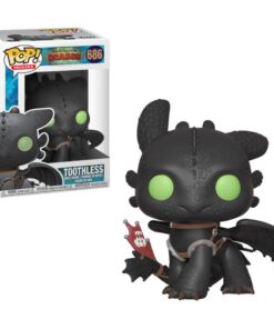 Dragon Trainer 3 Pop! Movies Figure in Vinile Toothless 9 Cm Funko