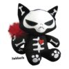 Emily The Strange  Peluche Figura Sabbath 20 Cm Toynami