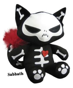 Emily The Strange  Peluche Figura Sabbath 20 Cm Toynami