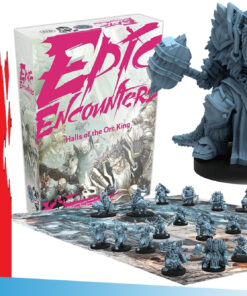 EPIC ENCOUNTERS-HALLS OF THE ORC KING Miniature e Modellismo STEAMFORGED GAMES