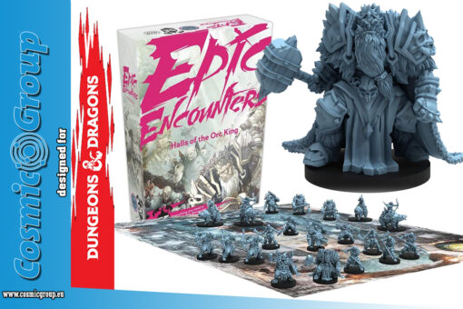 EPIC ENCOUNTERS-HALLS OF THE ORC KING Miniature e Modellismo STEAMFORGED GAMES