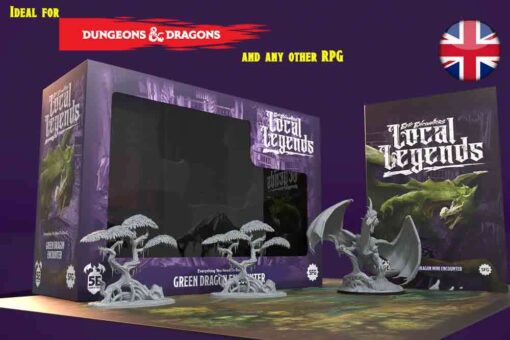 EPIC ENCOUNTERS LOCAL LEGENDS DRAGON Gioco Da Tavolo Steamforged Games