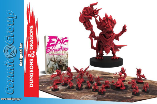 EPIC ENCOUNTERS-SHRINE OF KOBOLD QUEEN Miniature e Modellismo STEAMFORGED GAMES