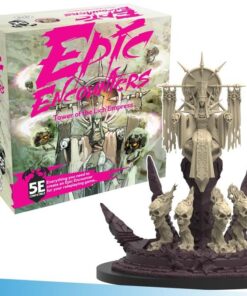 EPIC ENCOUNTERS-TOWER OF LICH EMPRESS Miniature e Modellismo STEAMFORGED GAMES