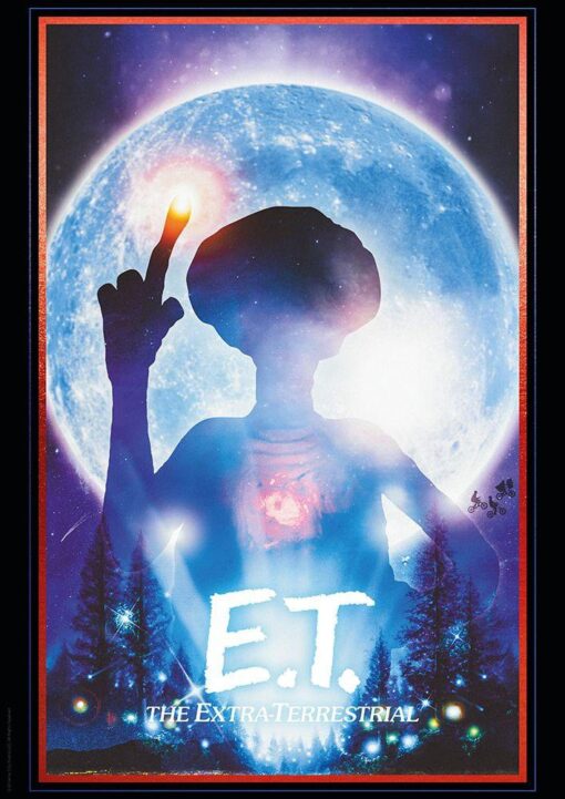 E.t. The Extra-terrestrial Art Print Edizione Limitata 42 X 30 Cm Fanattik