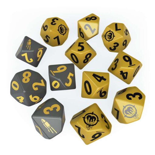 FALLOUT FACTIONS DICE SETS THE OPERATORS Gioco Da Tavolo Modiphius