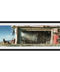 FALLOUT - Framed print "Garage" (30x75)