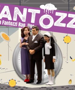 Fantozzi Cinemini Statua Famiglia Ragioniere Ugo Fantozzi 10 Cm Infinite Statue