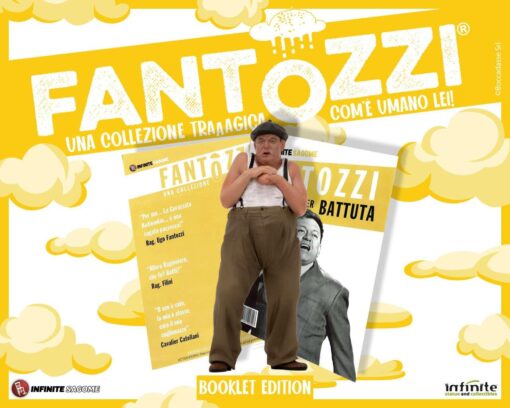 Fantozzi Com'e Umano Lei Booklet Edition Statua 10 Cm Infinite Statue