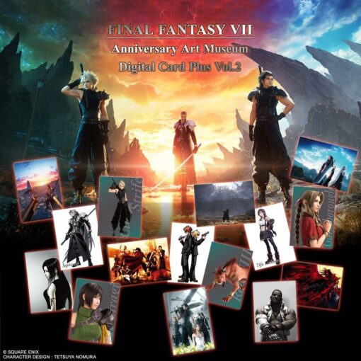 Final Fantasy VII Anniversary Art Museum Digital Card Plus Vol.2 Display (20) EN